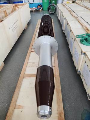 72.5kV 126kV 252kV Yağlı Tip Daldırılmış Kağıt İzoleli Transformatör buşingleri (güç transformatörleri için)