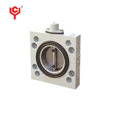 Manuel DN80 Kelebek Vana Vakum 105℃ Yüksek Performans 180mm