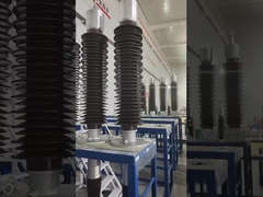 Sınıf A 72.5kV 630A Porselen Dikey OIP Gövde 2085mm Uzunluk